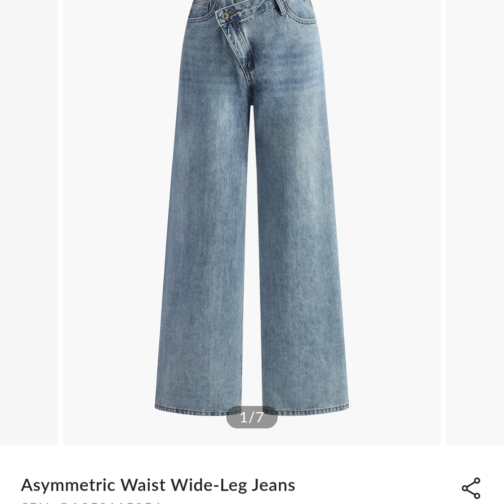 Commense Light Blue Denim Pants
